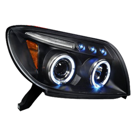 Toyota 4runner Black Halo Projector Headlights Altezza Tail lights